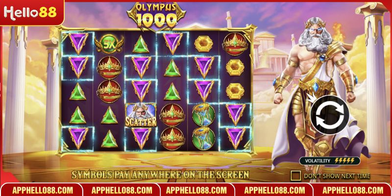 Khám phá đặc trưng của Gates of Olympus 1000