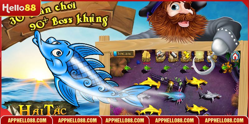 Khám phá sức hút từ game hải tặc bắn cá