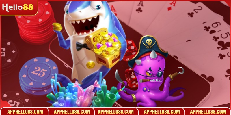 Ưu điểm vượt trội cực kỳ hấp dẫn của trò chơi săn cá online