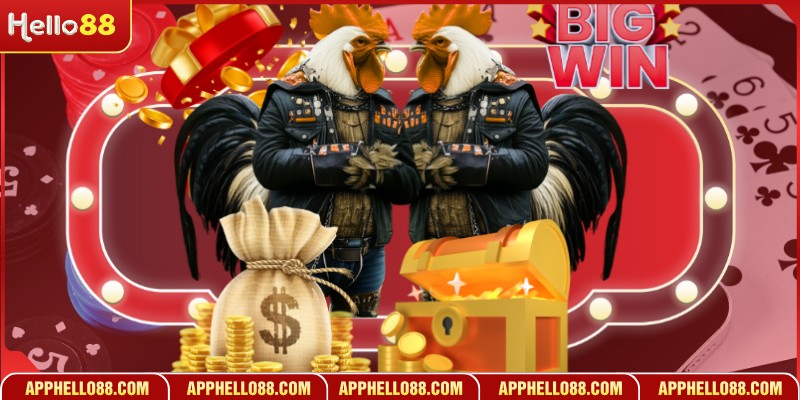 Xem đá gà HELLO88 trực tuyến 